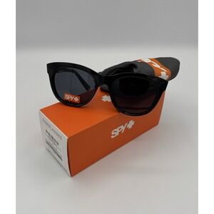SPY Bboundless Sunglasses Black‎ Gray Lens w/ Bag & Case NWT